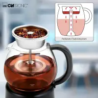 Clatronic Théière Avec Filtre à Thé Permanent Tk-3715