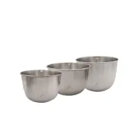 Silvercrest mini hachoir 3bols en inox 350W Mc376-Cb