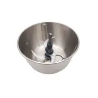 Silvercrest mini hachoir 3bols en inox 350W Mc376-Cb