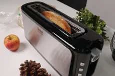 Tefal  Grille Pain Express TL365ETR Inox Noir