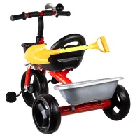 Star Bravo Tricycle Enfants Vélo 3 roues  pour 2-6 Ans