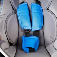 Chanou Kids Siége auto  bébé avec bras en aluminium Bleu 2