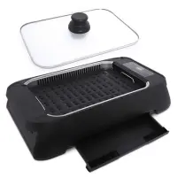 Balzano Grill électrique couvercle en verre  KYS-816D