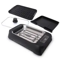 Balzano Grill électrique couvercle en verre  KYS-816D