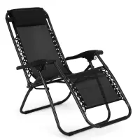 Chaise Zero Gravity Rigoros Ensemble de 4 Pièces