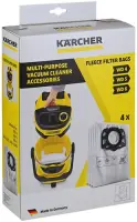 Kärcher Sacs filtrants en polaire WD4/WD6  de 4 pièces