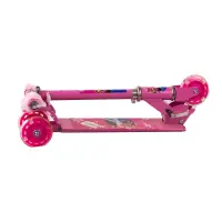 Trottinette Frozen Rose 3 roues hauteur 80cm