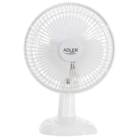 Adler Ad 7301 Ventilateur De Bureau 15 Cm 2 Vitesses 30w