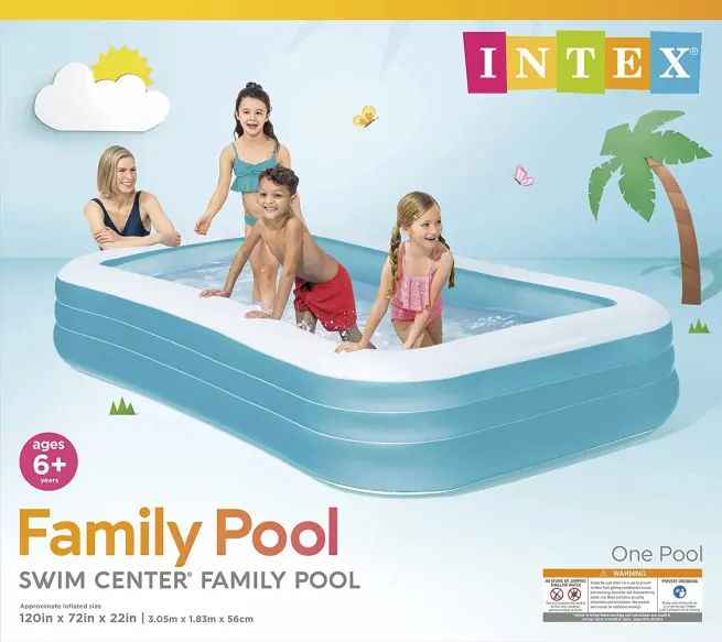 Intex 58484np  Piscine gonflable familiale  305X 183 X56cm