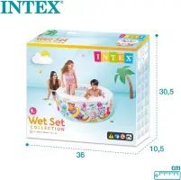 Intex 58480 Piscine gonflable pour aquarium 152x56cm