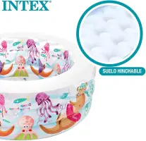 Intex 58480 Piscine gonflable pour aquarium 152x56cm