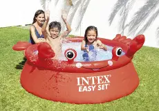 Intex 26100NP  Happy Crab Easy Set Piscine 83x51cm