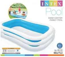 Intex 56483 piscine Swim Center 262x175x56cm