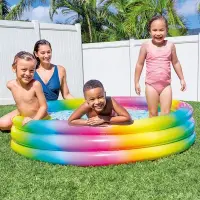 Intex 58439 Petite piscine Rainbow  (ø)147 x (h)33 cm