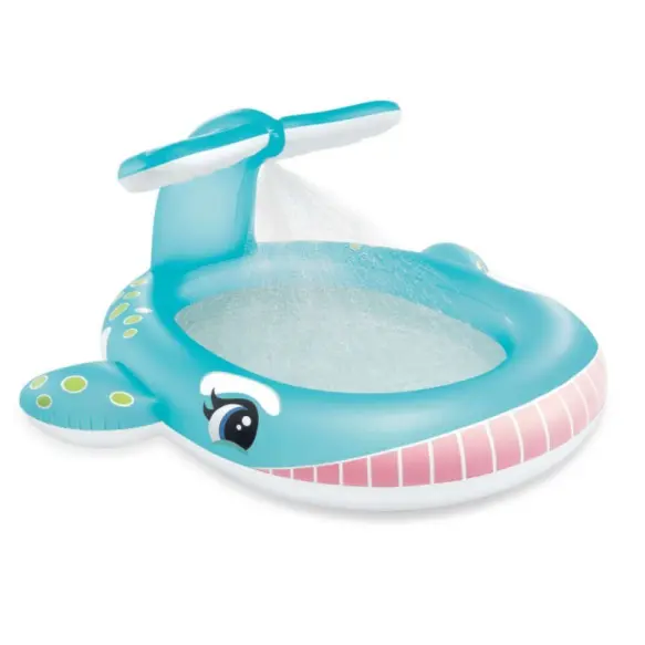 Intex 57440NP  Piscine fontaine Baleine 201x196x91cm