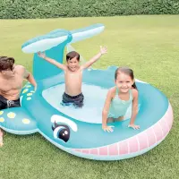 Intex 57440NP  Piscine fontaine Baleine 201x196x91cm