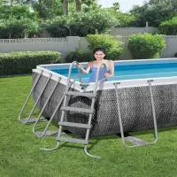Bestway 58336 échelle pour piscine  hauteur 122 cm