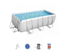 bestway 56456 Piscine rectangulaire  412x201x122cm