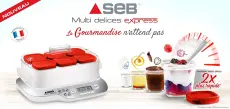 Seb yaourtié multidélices Expresse compact YG660100