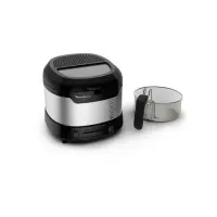 Moulinex friteuse à l'huile 1.8L 1kg Noir Gris Af215D10
