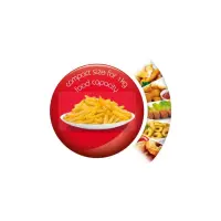 Moulinex friteuse à l'huile 1.8L 1kg Noir Gris Af215D10
