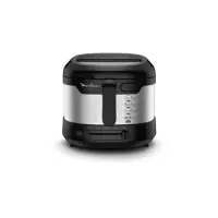 Moulinex friteuse à l'huile 1.8L 1kg Noir Gris Af215D10