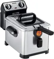 TEFAL Friteuse Filtre Pro Inox Design FR516110 4L d'huile