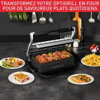 Tefal optigrill+ panineuse xl +plat gratin GC724D12