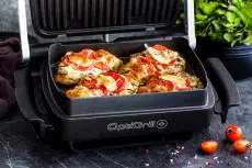 Tefal optigrill+ panineuse xl +plat gratin GC724D12