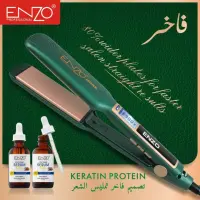 enzo lisseur cheveux avec 2 flacon coconut en-3973