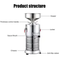 Broyeur de beurre de cacahuètes et sésame15 kg/h