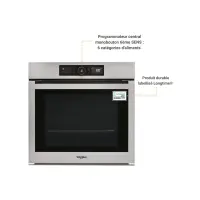 Four Whirlpool Inox 6eme Sense Pyrolys AKZ9626IX