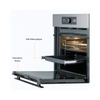 Four Whirlpool Inox 6eme Sense Pyrolys AKZ9626IX