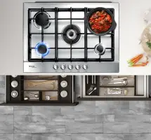 Nardi plaque de cuisson PG70SM41AVXF