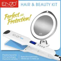 ENZO pack lisseur cheveux pro et mirror EN-3555