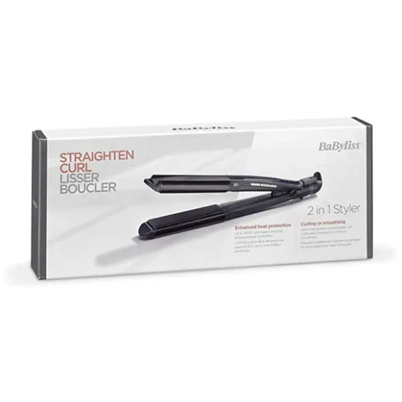 BaByliss Lisseur 2 en 1 protection de chaleur ST330E