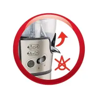 Moulinex Centrifugeuse Elea Duo Ju385H10  Argent