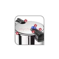 TEFAL Cocotte autocuiseur 8 L P3071400