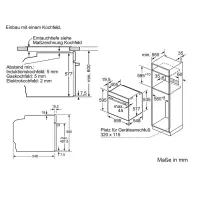 Bosch four encastrable Série 8 pyrolyse HBG675BB1