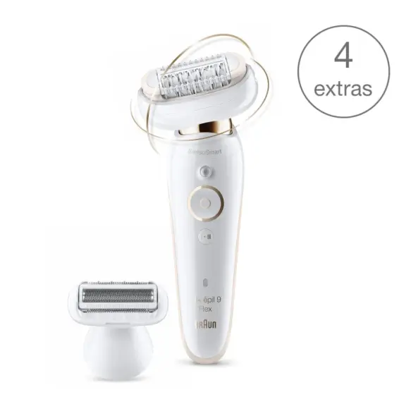 Braun Épilateur Silk-épil 9 Flex 9002 3d Wet &amp;amp Dry