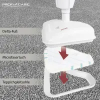 Profi-Care Brosse vapeur 1500 W PC-DR 3093