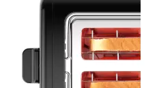 Bosch Grille pain  Compact DesignLine Noir TAT3P423