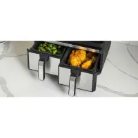 Kitchenlab friteuse sans huile 9 litres 2Panier 1800W