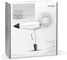 BaByliss Sèche-cheveux Speed Pro 2000  6704WE