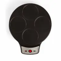 LIVOO Crêpière Electrique 2 En1 1000 W  Noir
