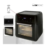 Four À Air Chaud 11L 1500W Clatronic FR 3747H Noir