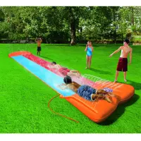 Bestway 52328  Double Glissade d'eau et Toboggan