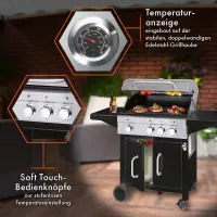 ProfiCook Barbecue à gaz PC-GG 1219