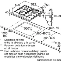 Bosch Serie 6 PPQ7A6B90 75cm Table de cuisson