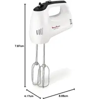 Moulinex batteur hm3101 quick mix fouets et crochets